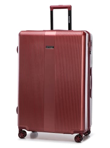 Wittchen LARGE POLYCARBONATE  SUITCASE in Dark red