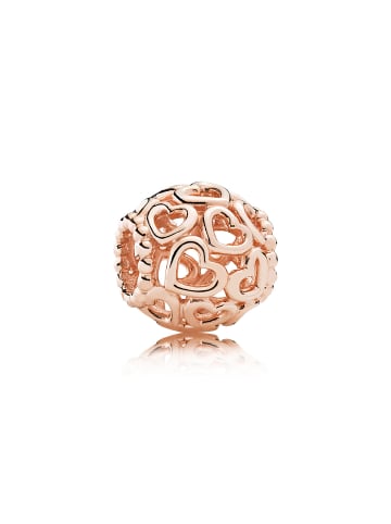 Pandora 14K rosa vergoldete Metalllegierung Charm