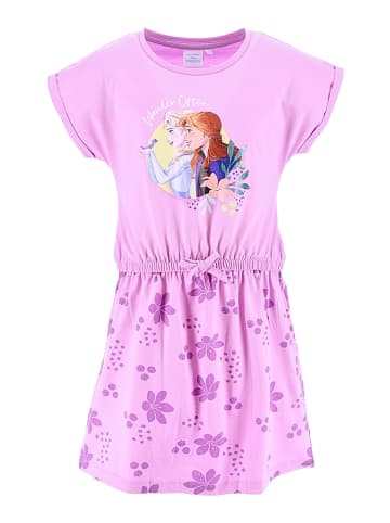 Disney Frozen Sommerkleid Disney Frozen Elsa & Anna in Lila