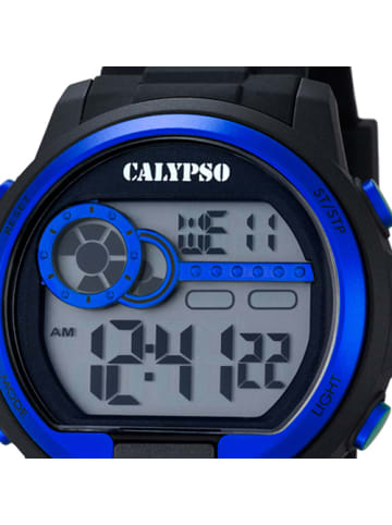 Calypso Digital-Armbanduhr Calypso Digital schwarz groß (ca. 40mm)