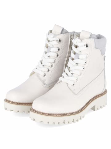 Tamaris Schnürstiefel in weiss