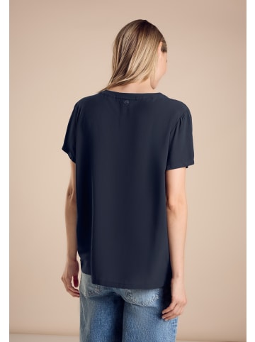 Street One 'Tunika Bluse mit Print' Blau