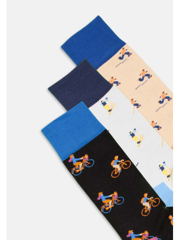 DillySocks Socken Geschenk Set Sport All Year Around 3er Set in mehrfarbig