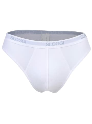 Sloggi Slip 2er Pack in Weiß