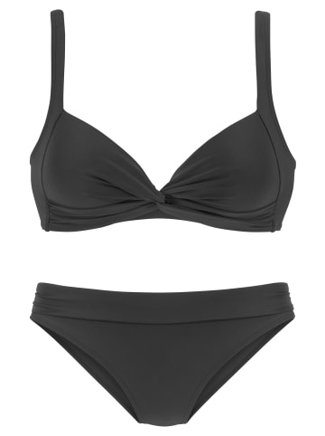 LASCANA Triangel-Bikini in schwarz