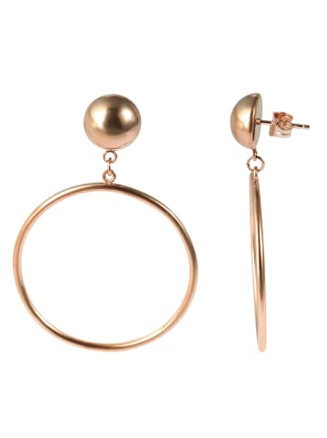 Adeliás Damen Ohrringe – Ohrhänger aus Edelstahl in gold