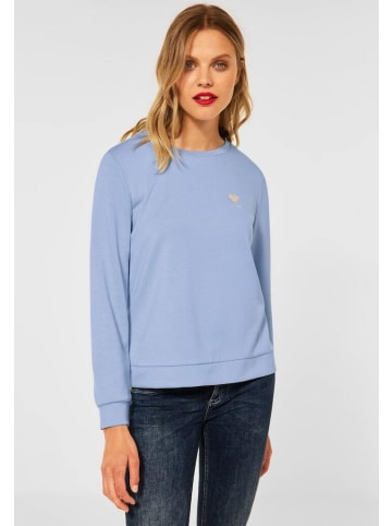 Street One Sweatshirt in mid sunny blue