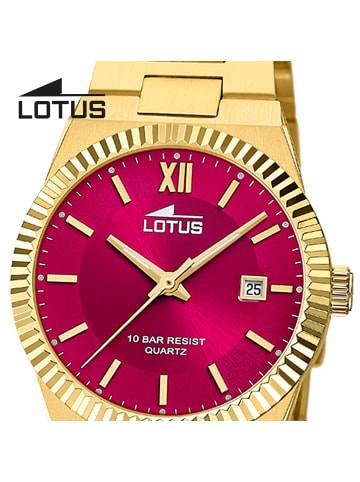 Lotus Chronograph-Armbanduhr Lotus Classic gold mittel (ca. 31,5mm)