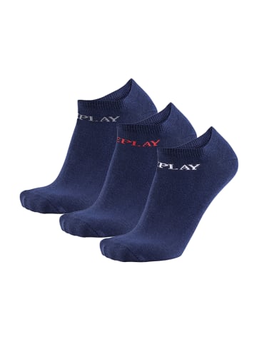 Replay Socken 3er Pack in Dunkelblau