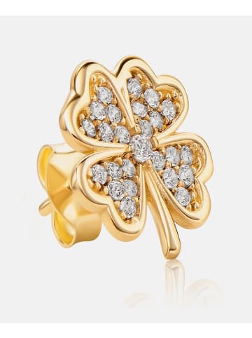 Diamant L'éternel Ohrringe aus 585 Gelbgold