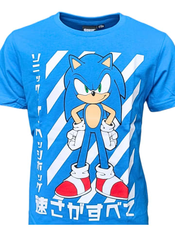 Sonic T-Shirt Sonic The Hedgehog in Blau