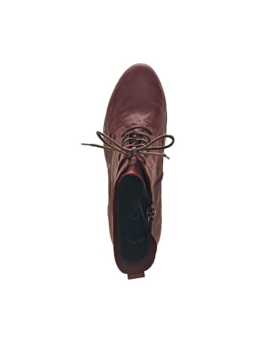 Gabor Schnürstiefeletten in Rot