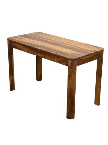 FineBuy Esstisch in Braun / Sheesham / 120x60x76