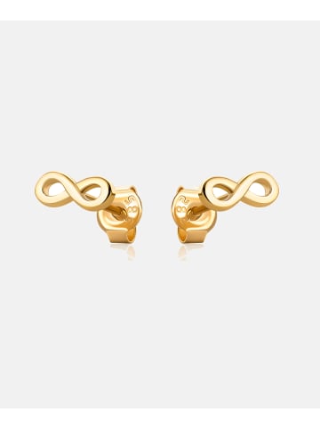 Diamant L'éternel Ohrringe aus 375 Gelbgold