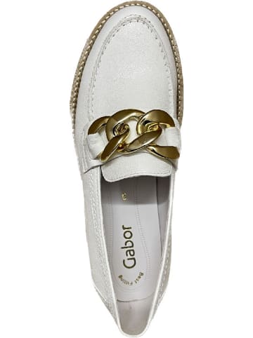 Gabor Sportliche Slipper für Damen in weiß