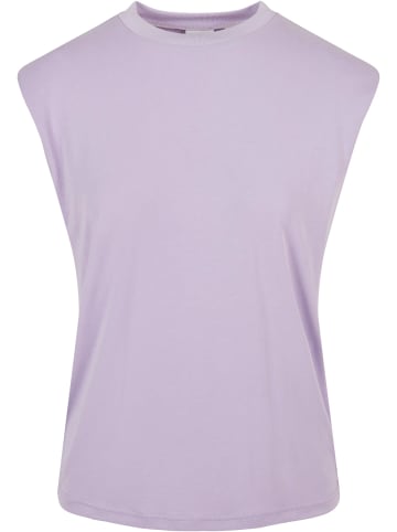 Urban Classics Urban Classics Damen Ladies Modal Padded Shoulder Tank in lilac