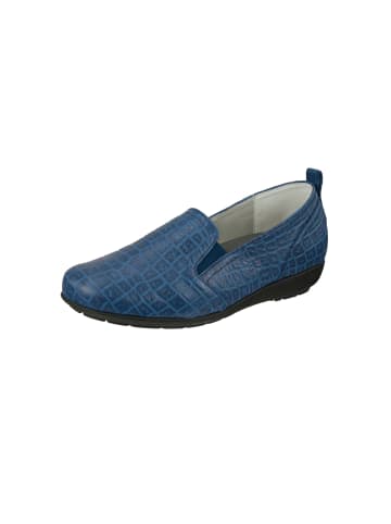 Natural Feet Slipper Clea in blau