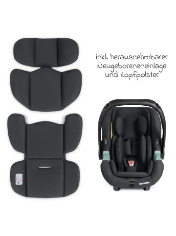 ABC-Design Babyschale Tulip i-Size ab Geburt - 15 Monate in schwarz