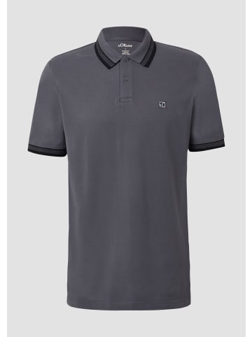s.Oliver Polo-Shirt in 9573_schiefergrau