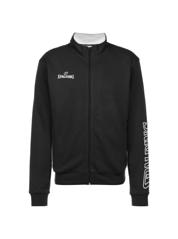 Spalding Trainingsjacke Team II in schwarz / weiß