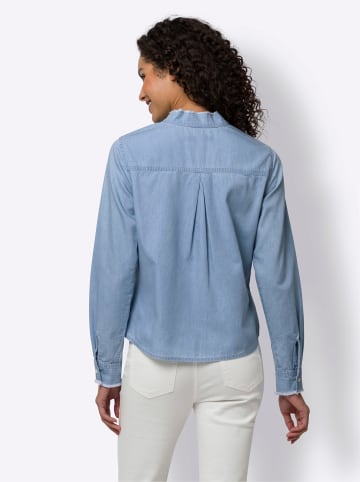 Heine Jeansbluse in blue-bleached