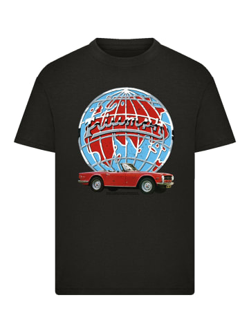 F4NT4STIC T-Shirt British Motor Heritage Triumph Sports Car 1970 in schwarz
