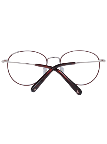 Bally Unisex Optische Fassungen Rund Burgundisch