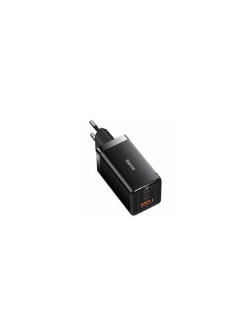 Baseus GaN 2xUSB C 1xUSB 65W Schnellladegerät Baseus GaN5 Pro in Schwarz