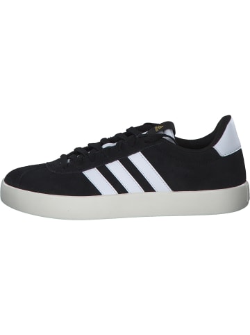 adidas Schnürschuhe in black/white/gold met