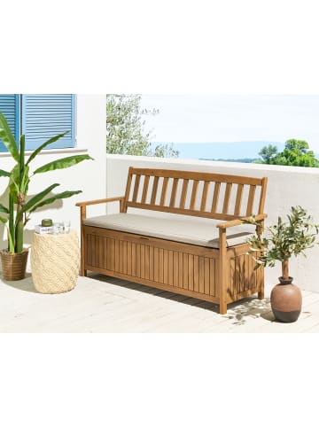 Beliani Auflagen SOVANA in Beige - (W) 148 x (H) 5 x (L) 45 cm