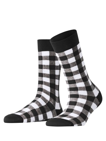 Burlington Vichy Socke in Black