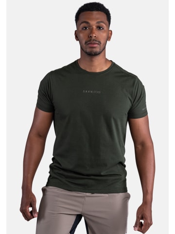 CLN Athletics T-Shirt Challenge in deep forest green