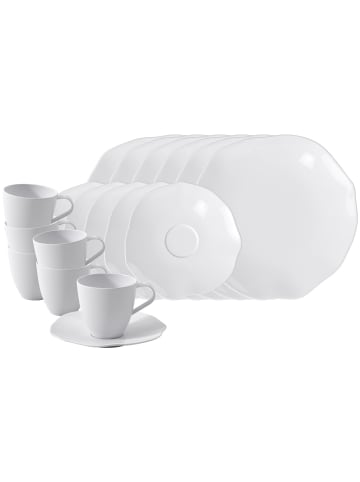 Villeroy & Boch 18er Set Kaffeeservice Pura in weiß