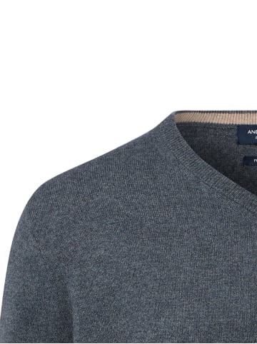 Andrew James Strickpullover in anthrazit - 0002
