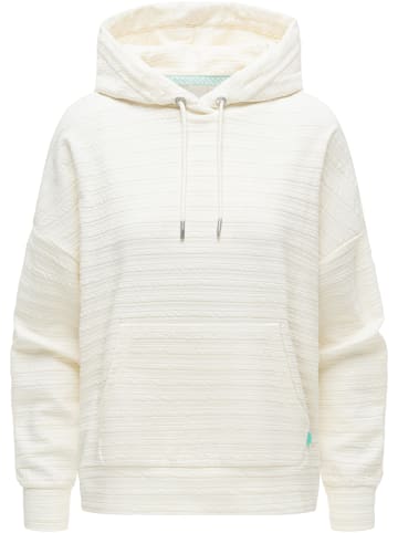 ragwear Kapuzenpullover Pirita Crepe in Ivory