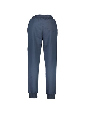 La Martina Blaue Baumwoll-Jogginghose