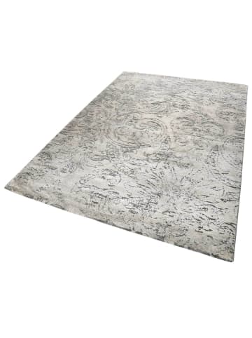 ESPRIT Kurzflorteppich Elda in grau silber