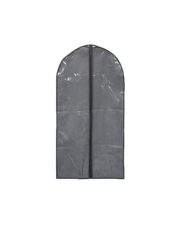 relaxdays 6 x Kleidersack in Grau/ Transparent - (B)60 x (H)135 cm