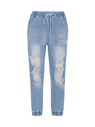 faina Women Pants in blue