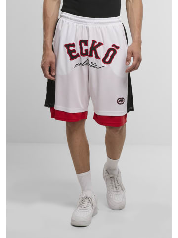 Ecko Unltd. Shorts in white/red