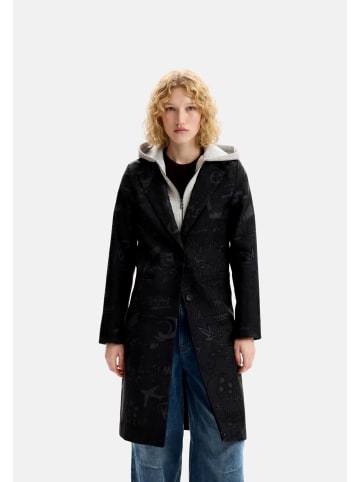 Desigual Mantel 'Ginny' in schwarz