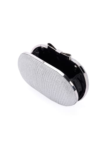 Blonda Women Clutch in Silver