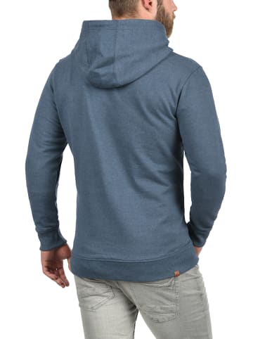 BLEND Kapuzensweatjacke BHHulker in Blau