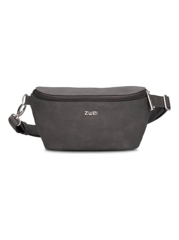 Zwei Mademoiselle.M Gürteltasche 25 cm in nubuk stone
