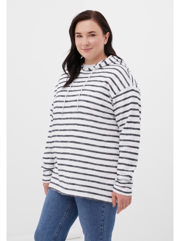 Finn Flare Langarmshirt Streifen in white