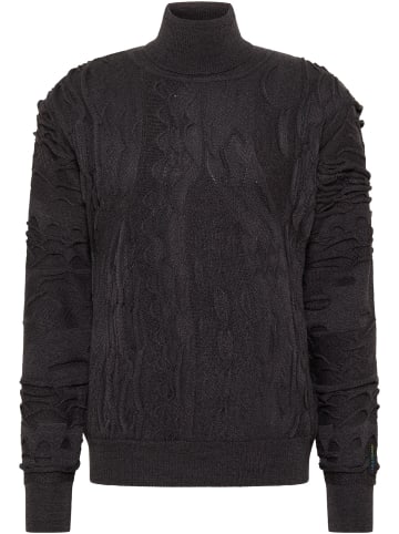 Carlo Colucci Rollkragenpullover Danisi in Anthrazit