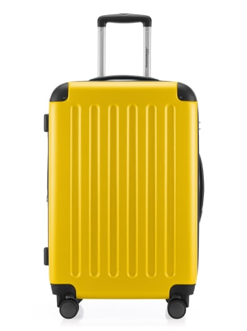 Hauptstadtkoffer Spree - 3er Reisekoffer-Set, TSA, 4 Rollen in Gelb