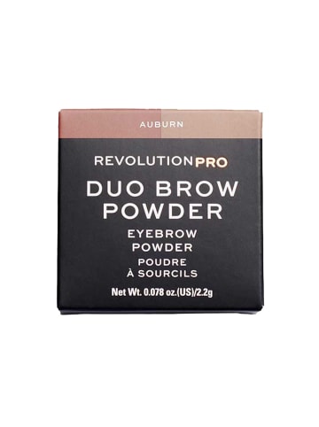 Makeup Revolution Duo Augenbrauenpuder Augenbrauenpuder - Auburn