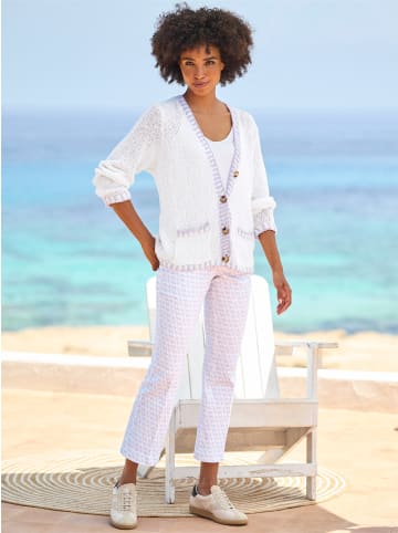 Heine Cardigan in ecru-flieder