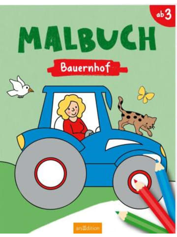 ars edition Buch - Malbuch Bauernhof